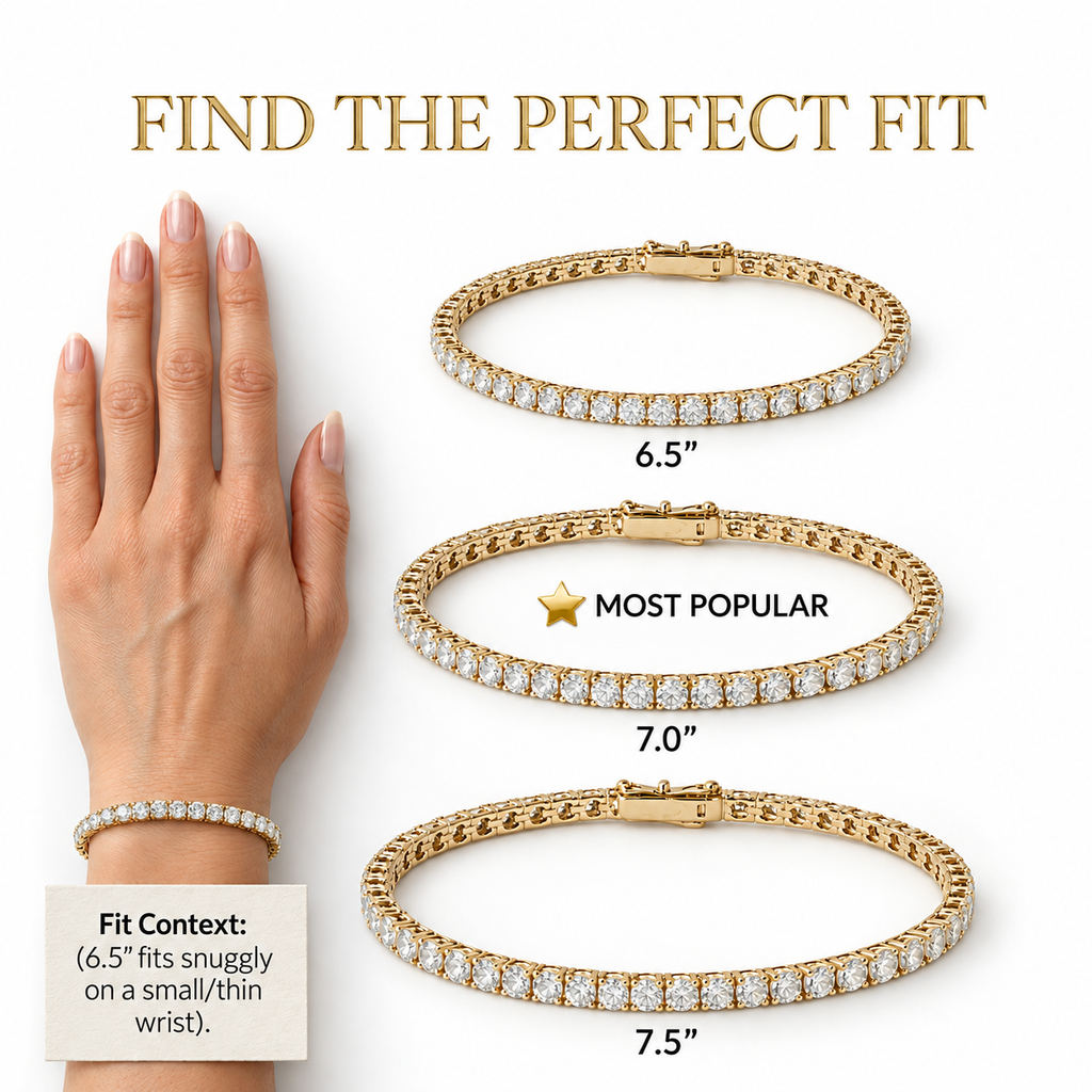Bee Sparkle Tennis Bracelet