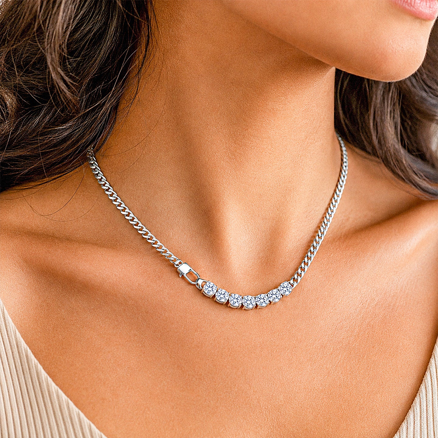 Bee Cuban Link Necklace
