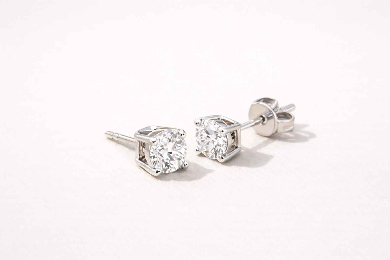 Big Sparkle Classic Moissanite Studs