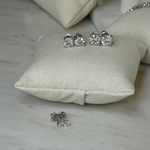 Load image into Gallery viewer, Honey Spark Petite Moissanite Studs