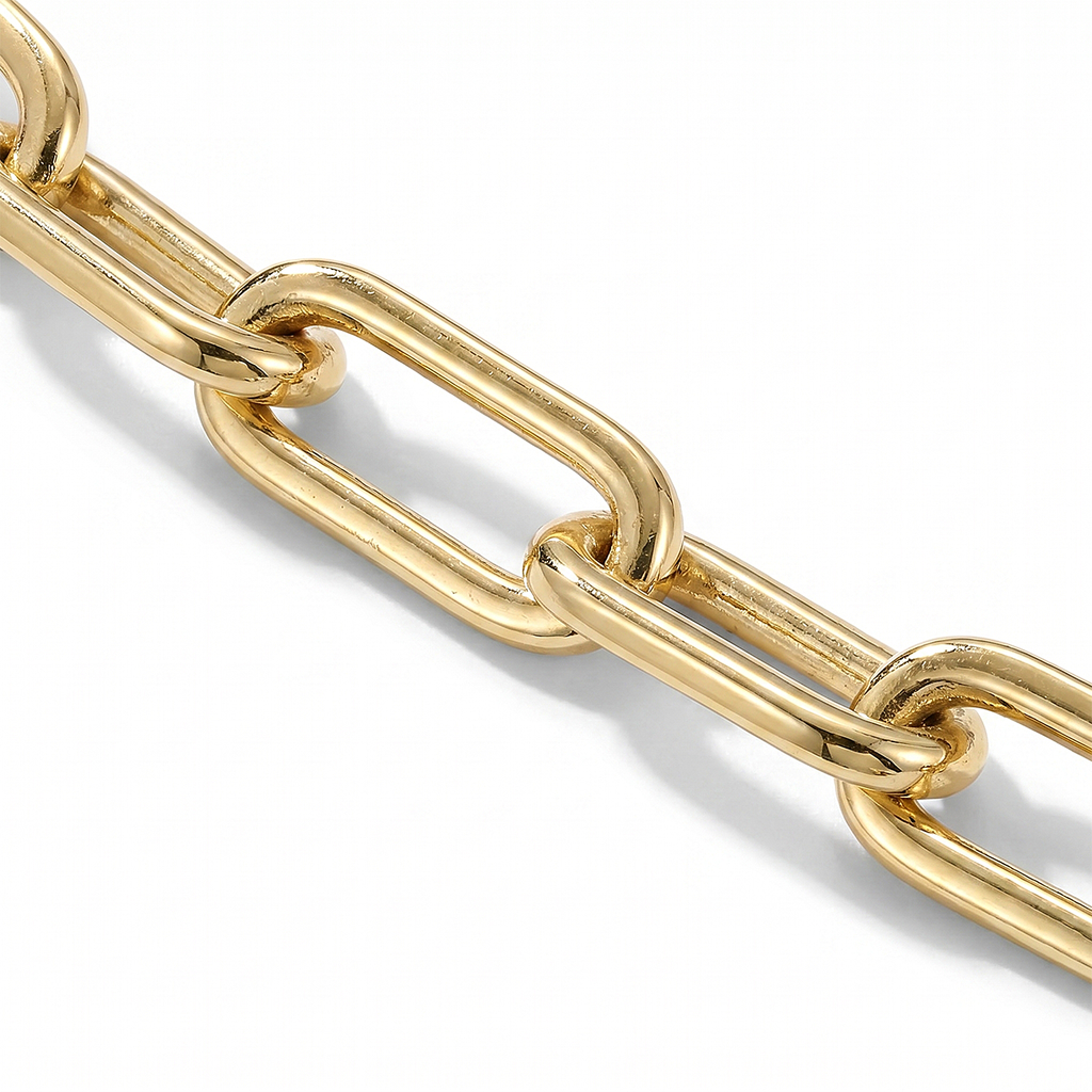 Bee Signature Paperclip Necklace