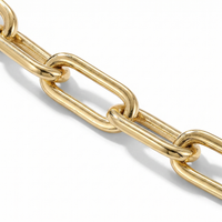 Bee Signature Paperclip Necklace