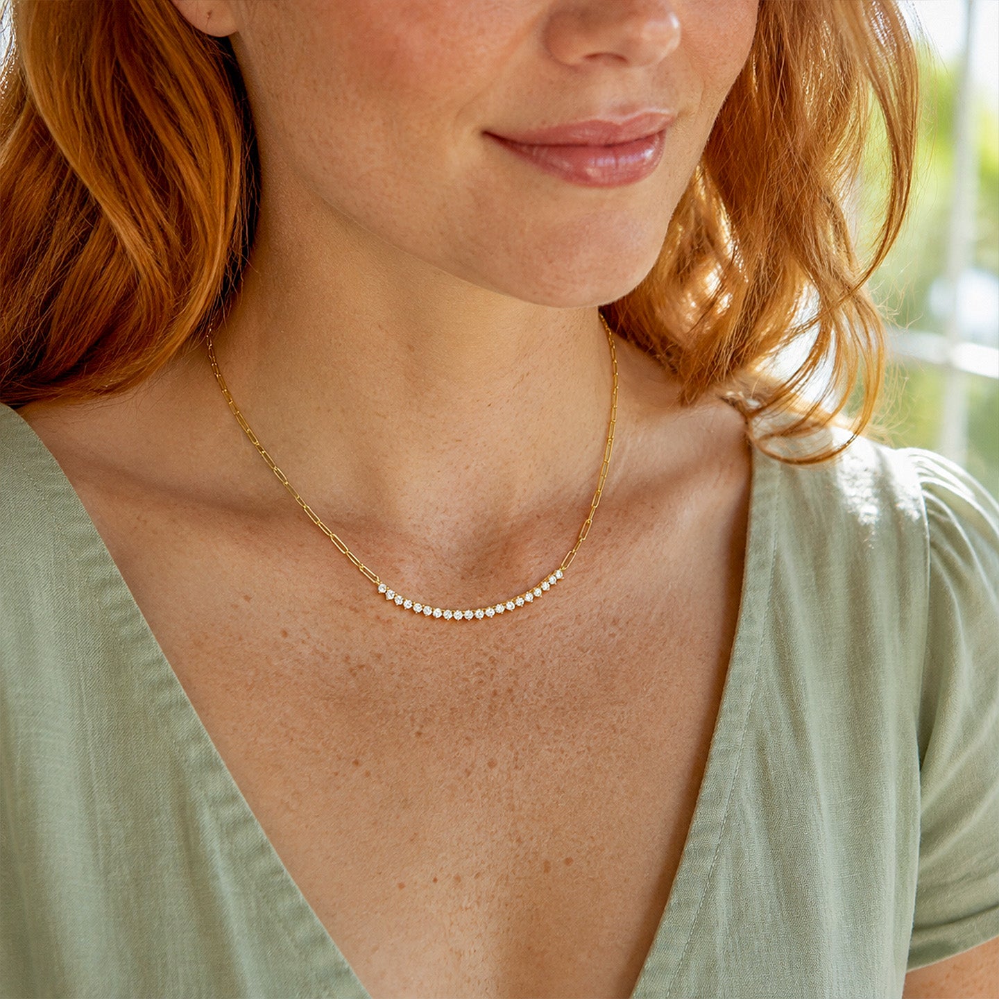 Capri Link Necklace