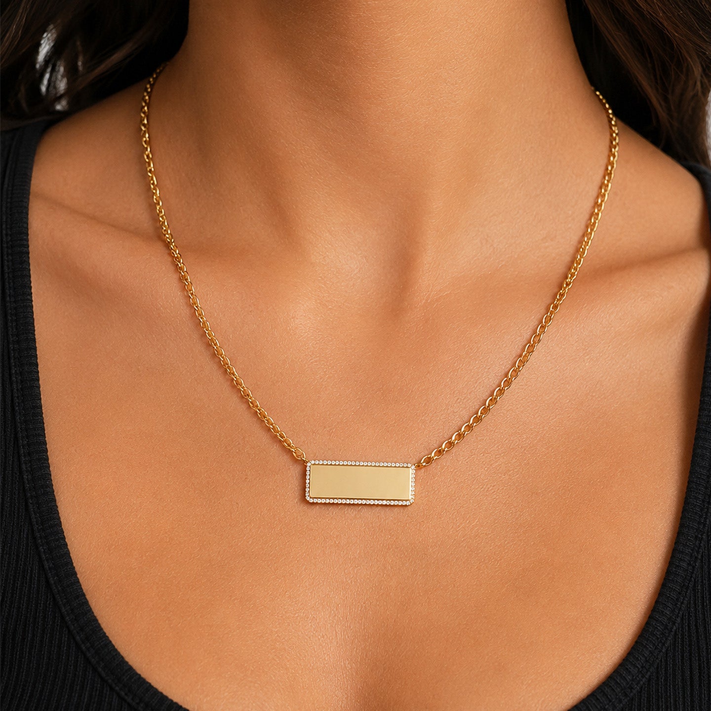 Monaco Bar Necklace