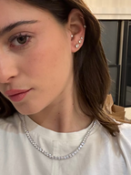 Bee Sparkle Tennis Necklace
