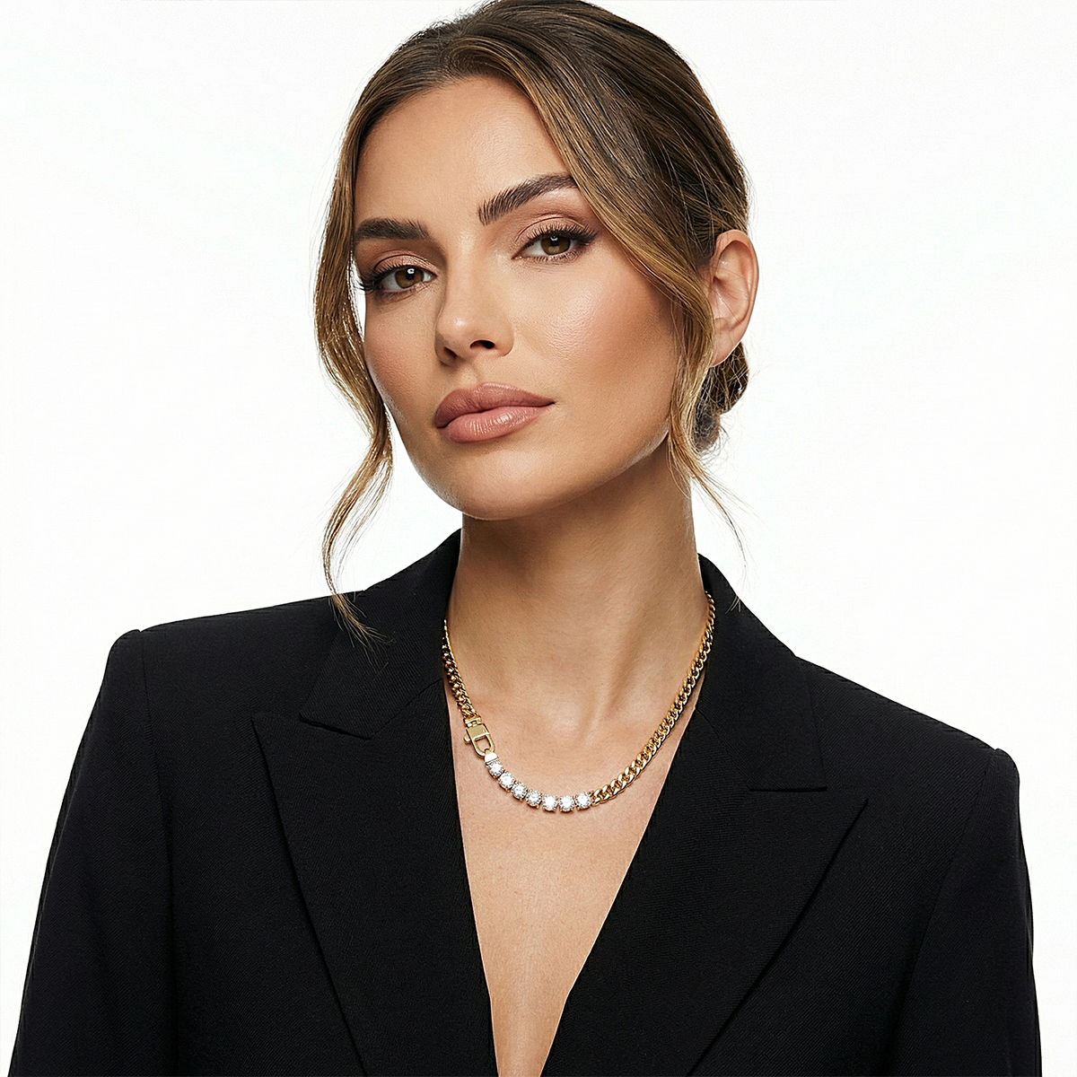 Bee Cuban Link Necklace