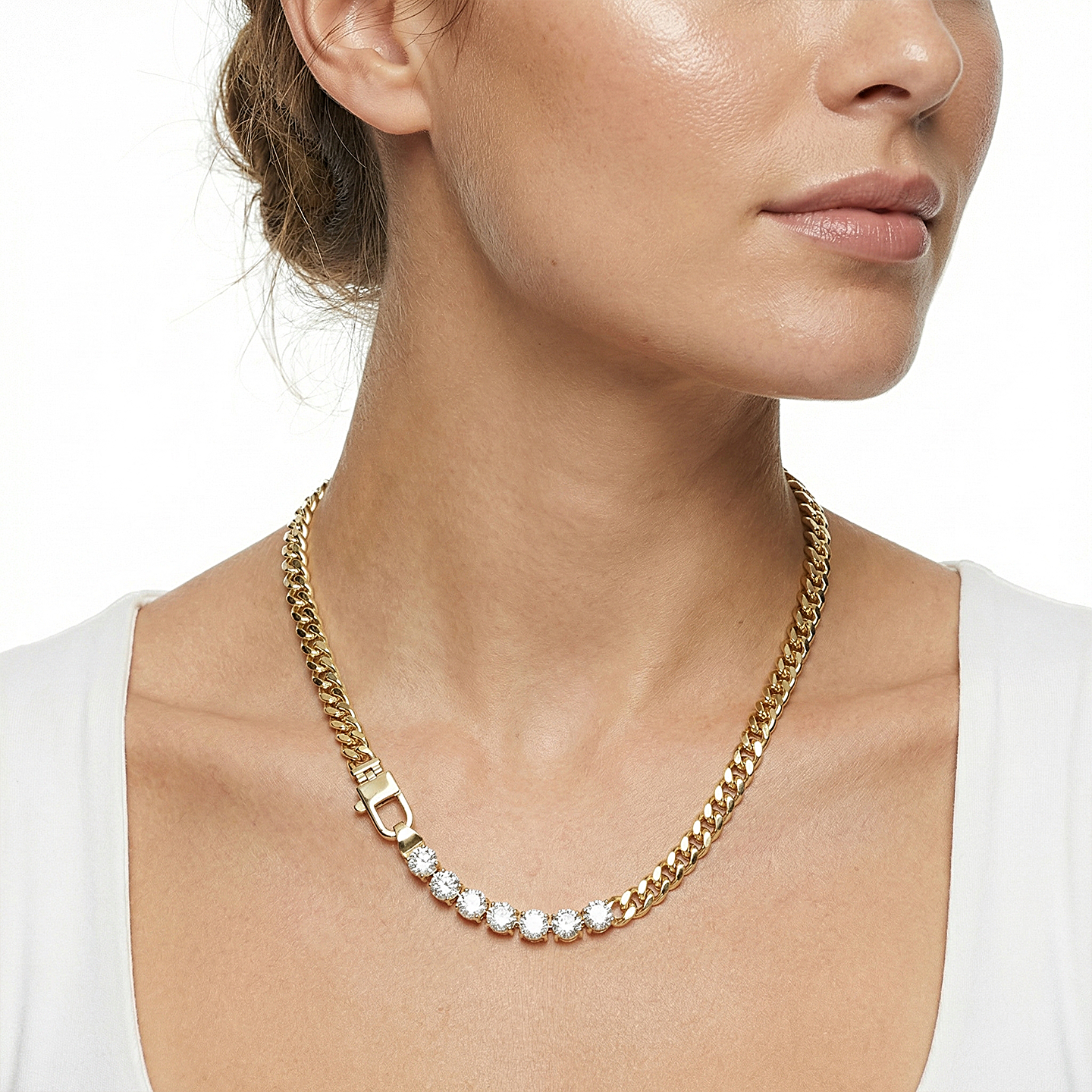 Bee Cuban Link Necklace