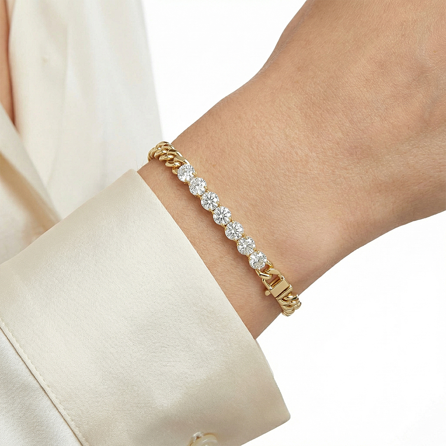 Bee Cuban Link Bracelet