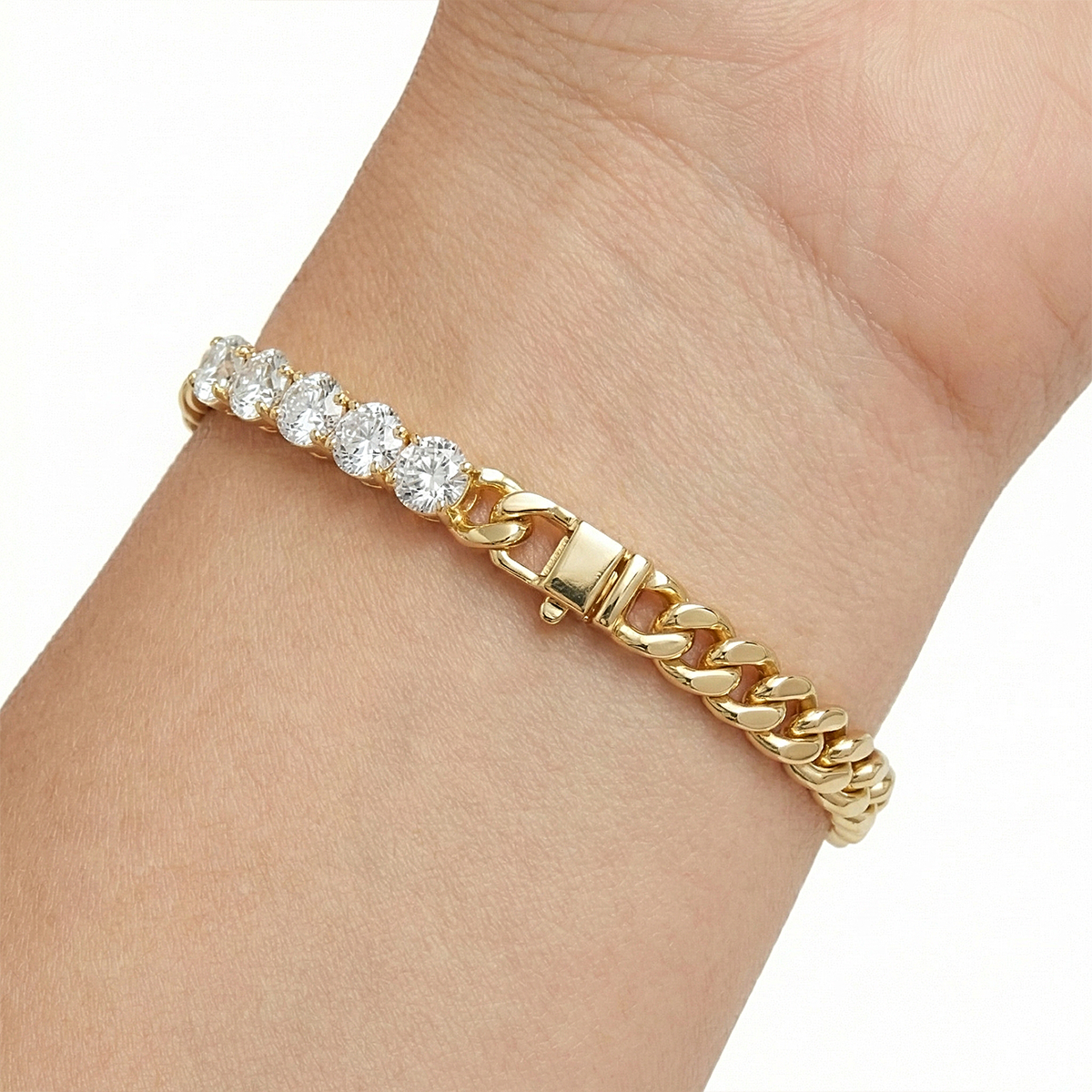 Bee Cuban Link Bracelet