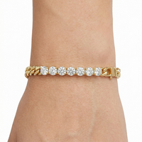 Bee Cuban Link Bracelet