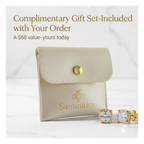 Bee Sparkle Moissanite Huggie Hoops