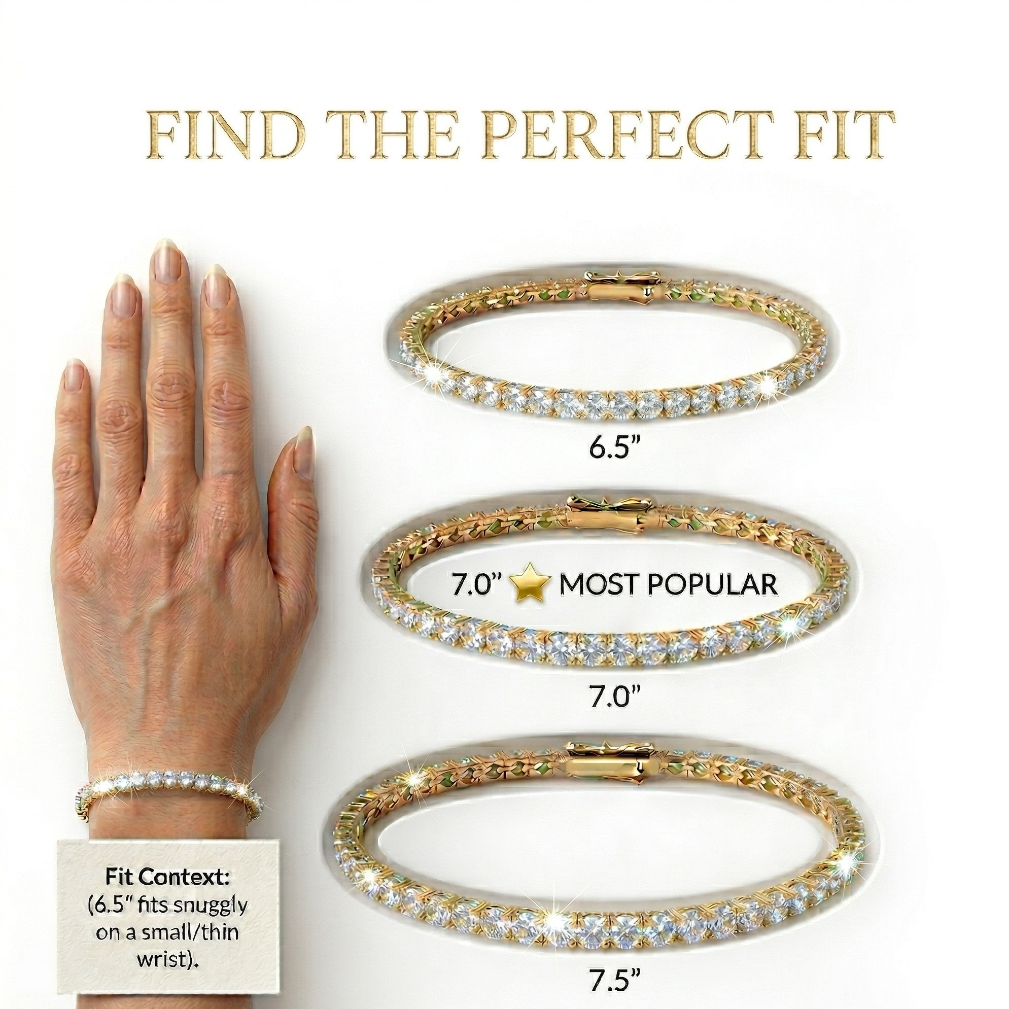 Bee Sparkle Tennis Bracelet