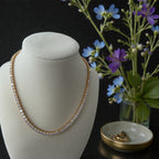 Bee Sparkle Tennis Necklace