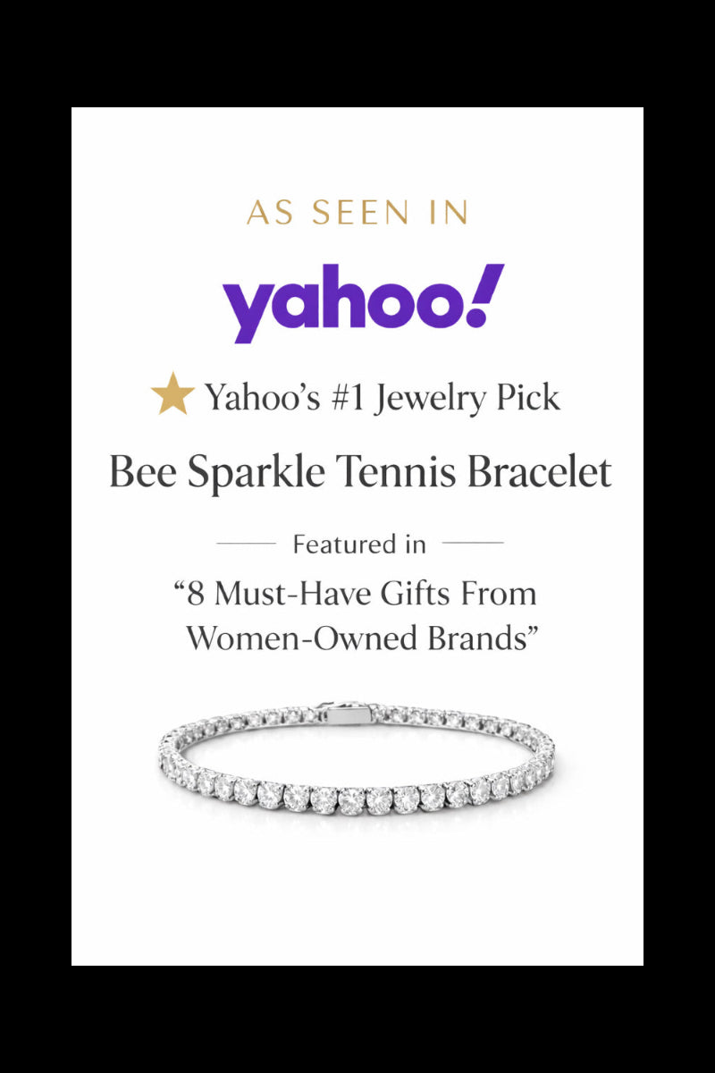 Bee Sparkle Tennis Bracelet