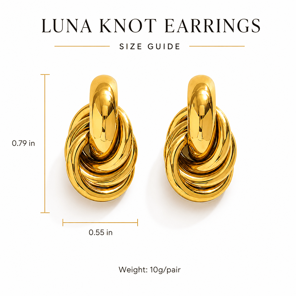 Luna Knot Earrings