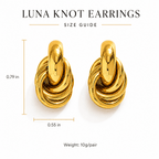 Luna Knot Earrings