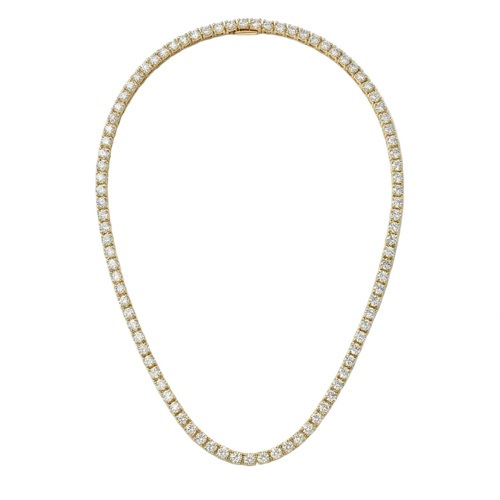 Bee Sparkle Tennis Necklace