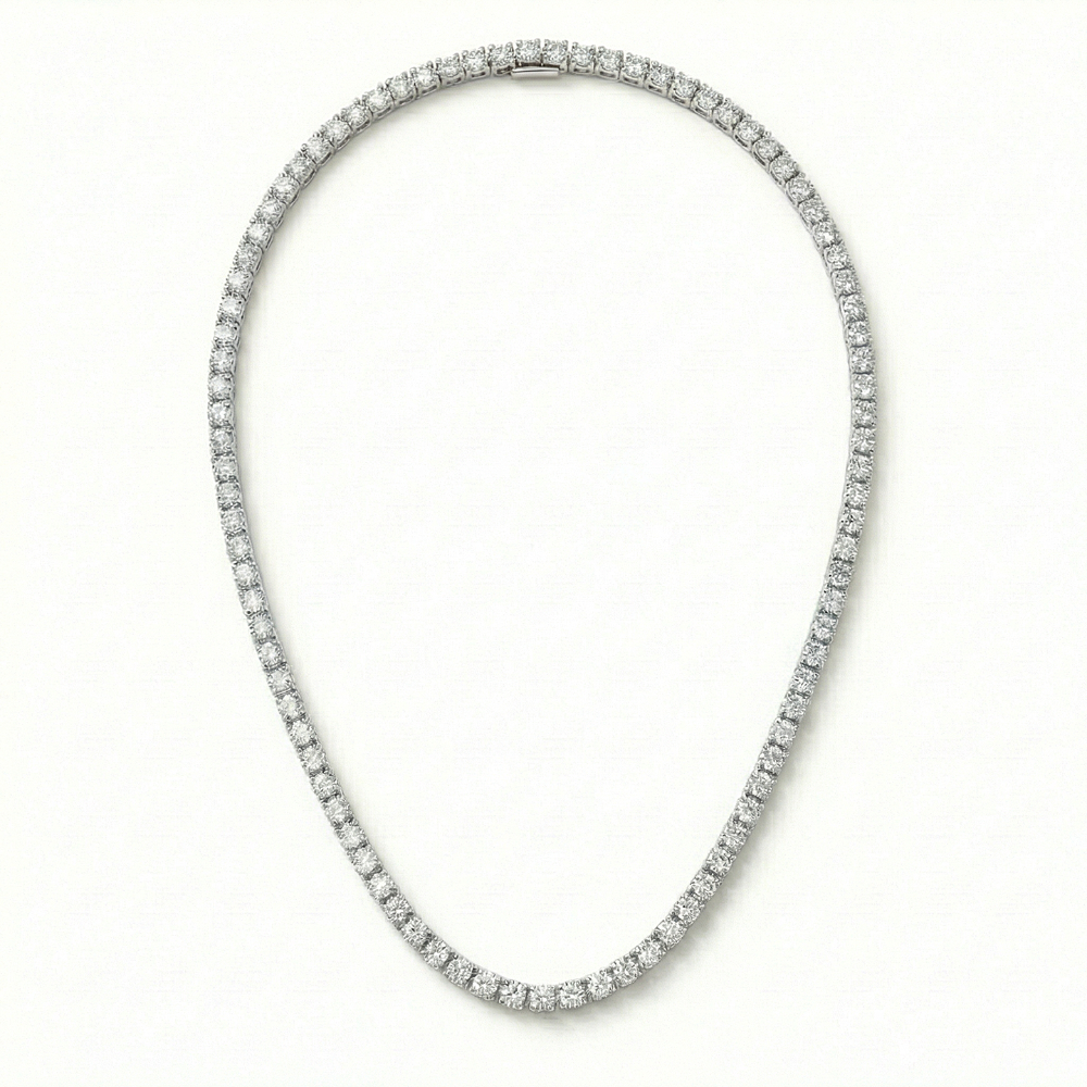 Bee Sparkle Tennis Necklace