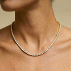 Bee Sparkle Tennis Necklace