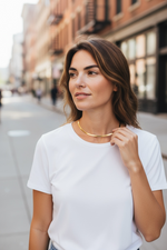 Load image into Gallery viewer, Honey Glow Signature Necklace – Gold Signature Necklace