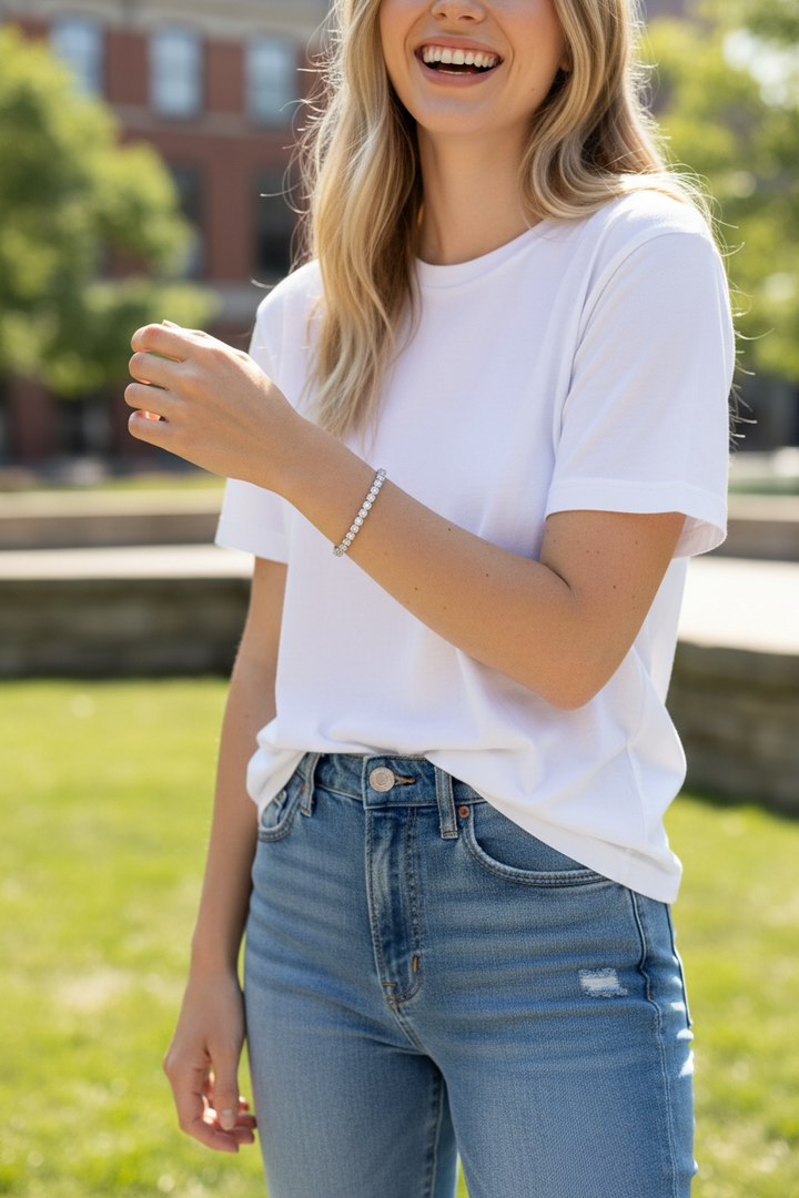 Bee Sparkle Day-to-Night Tennis Bracelet – Tennis Bracelet for Women