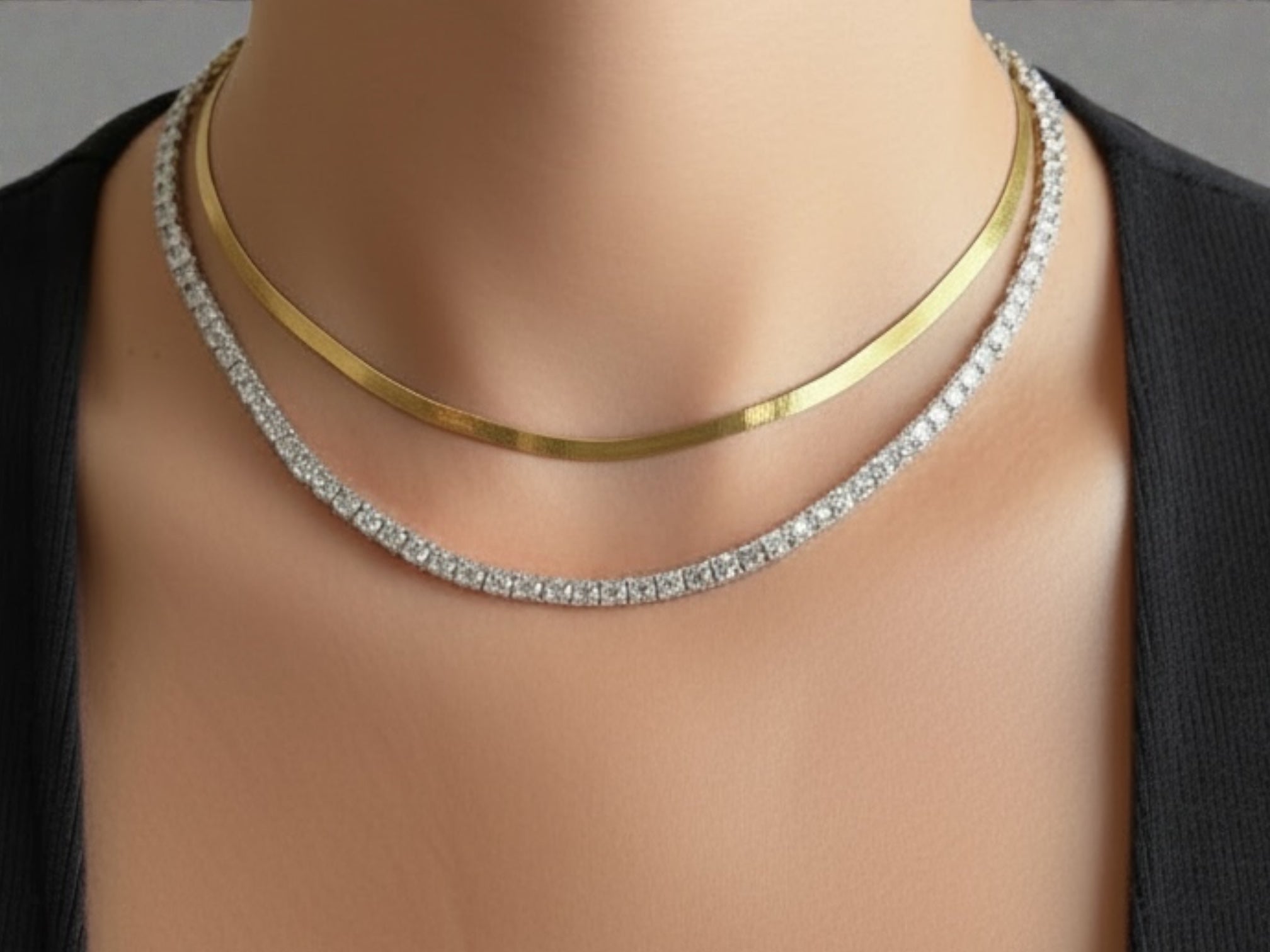 SammiBee Jewelry — Save $191 on the Bee Sparkle Tennis Necklace