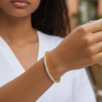 Bee Sparkle Tennis Bracelet