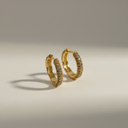 Everyday Sparkle Huggie Hoops