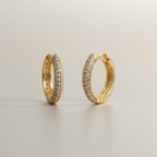 Everyday Sparkle Huggie Hoops