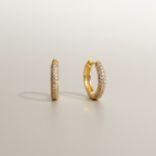 Everyday Sparkle Huggie Hoops