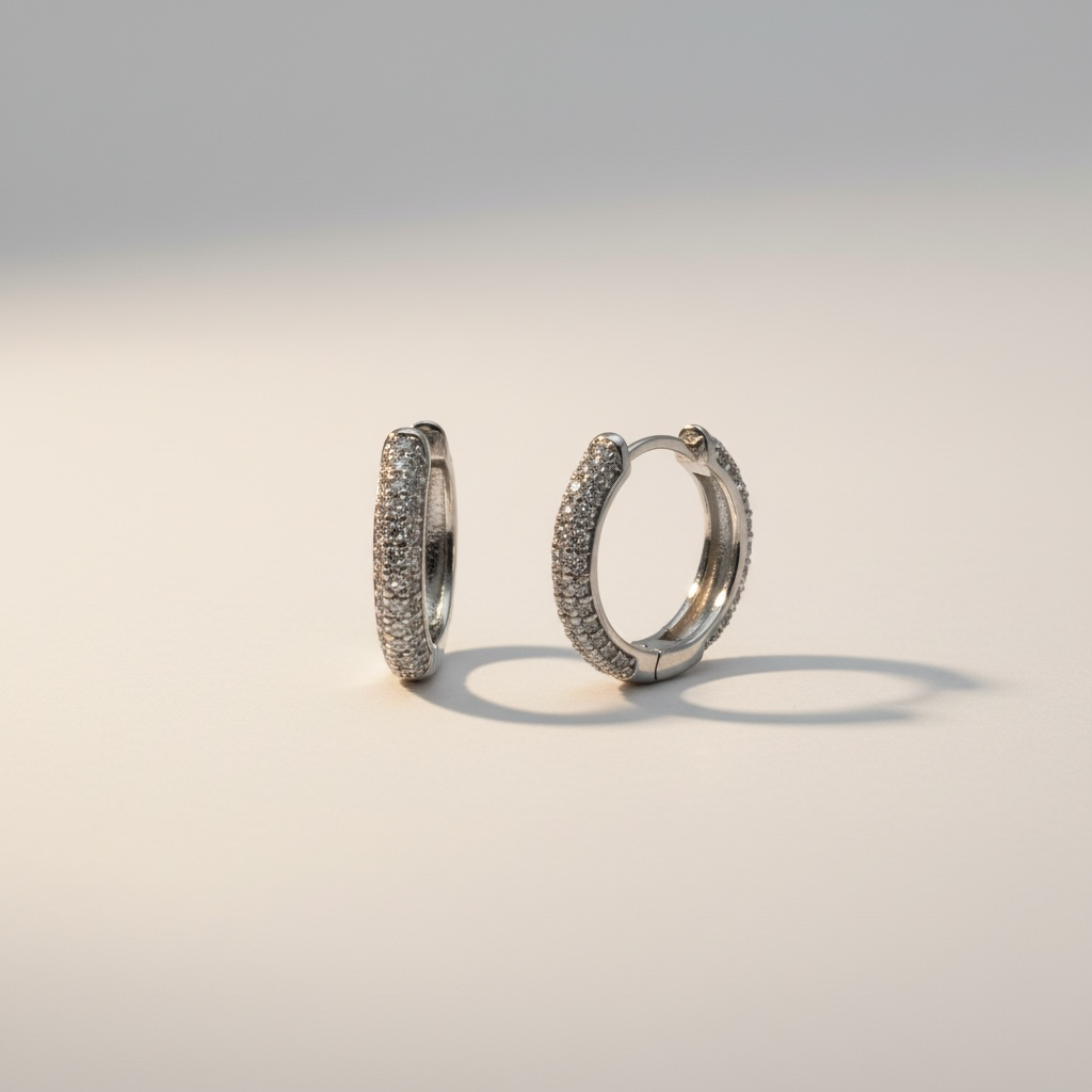 Everyday Sparkle Huggie Hoops