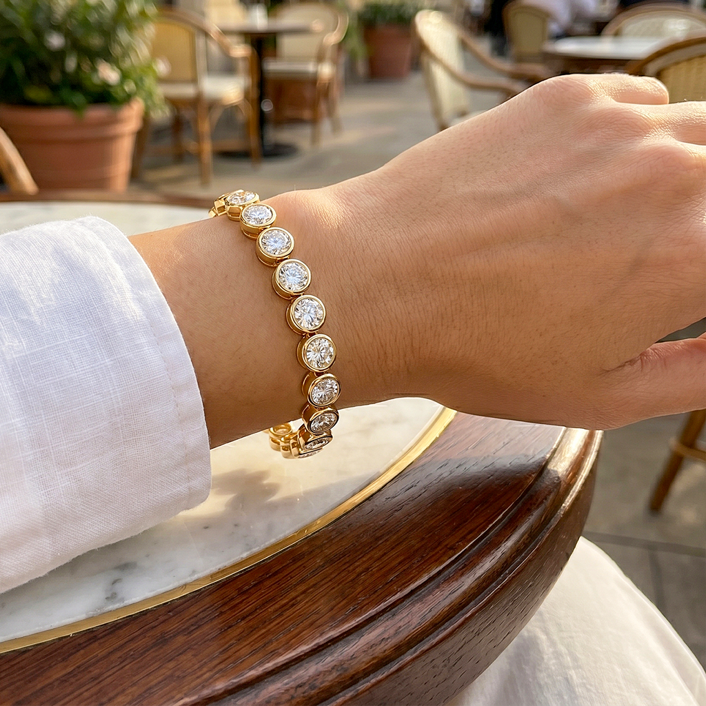 Rivera Glow Tennis Bracelet