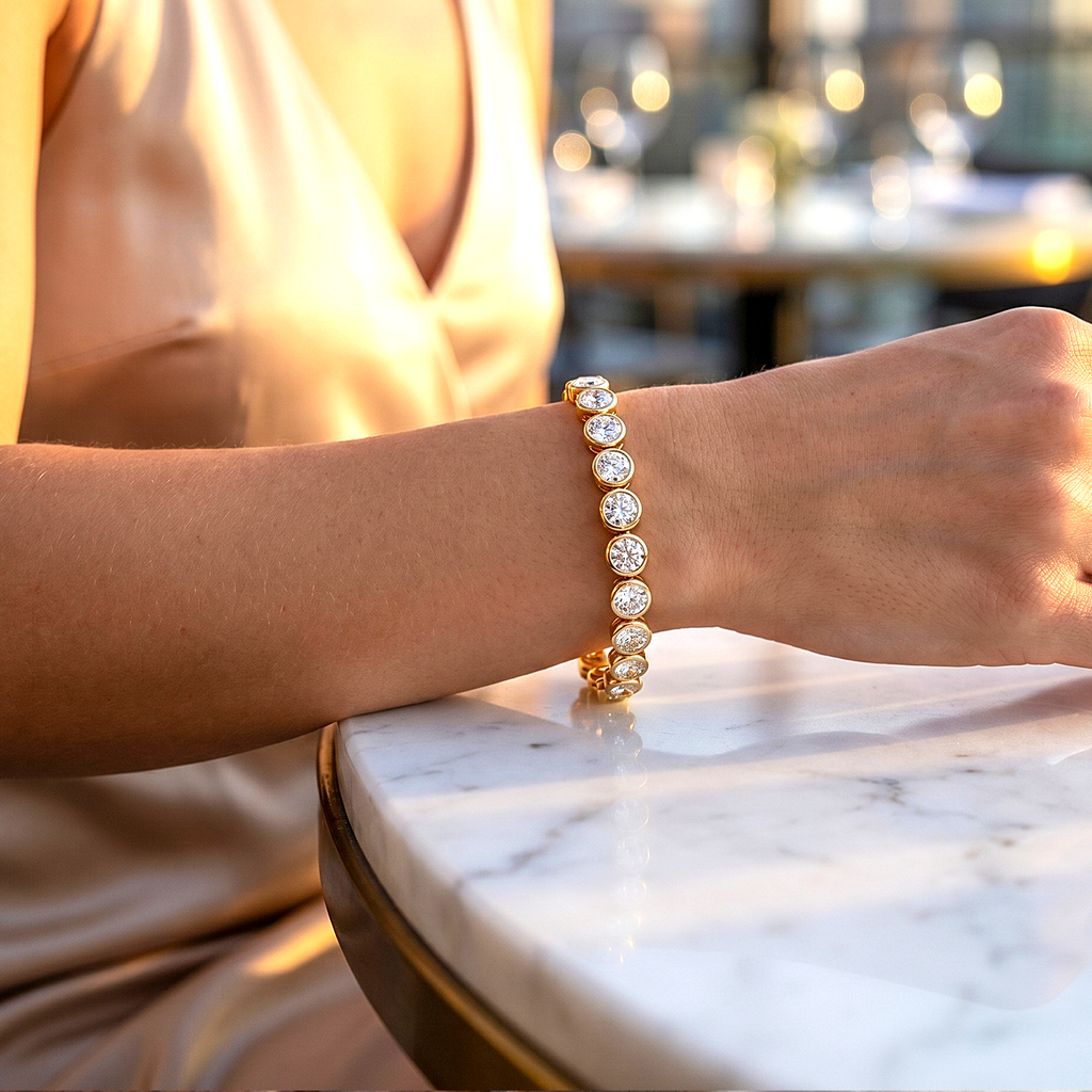 Rivera Glow Tennis Bracelet