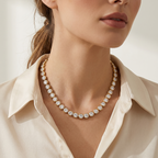 Rivera Glow Tennis Necklace