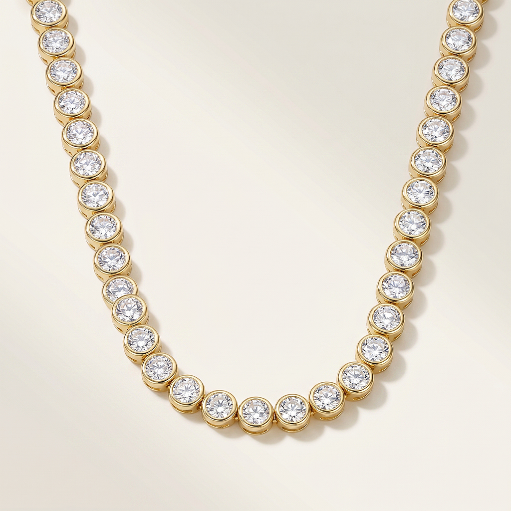 Rivera Glow Tennis Necklace