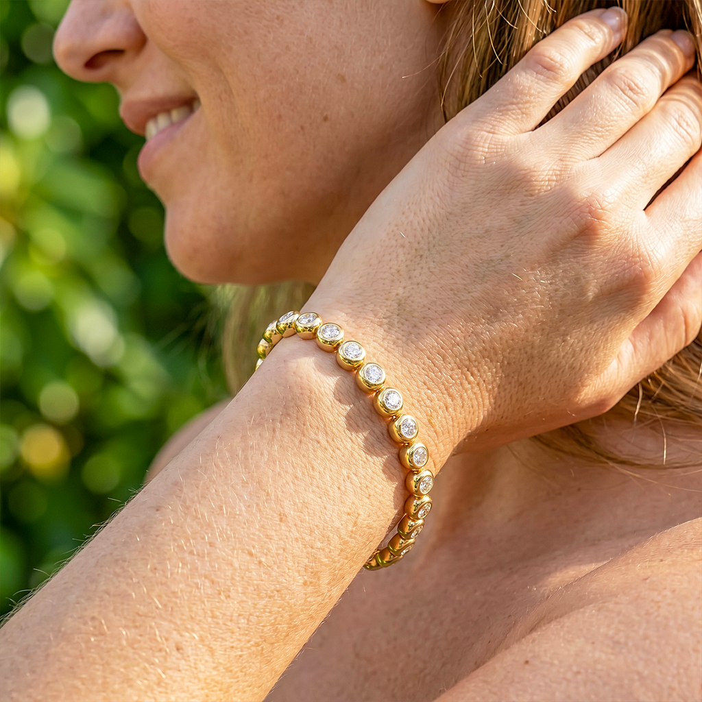 Rivera Glow Tennis Bracelet