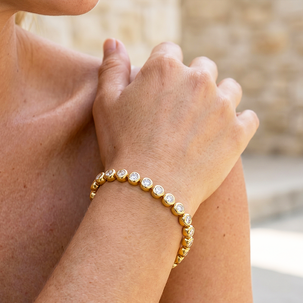 Rivera Glow Tennis Bracelet