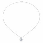Everly Solitaire Moissanite Necklace