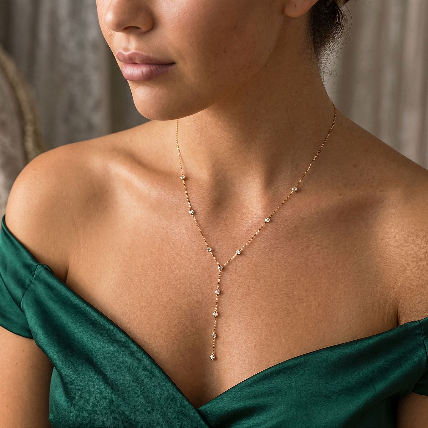 Nova Lariat Necklace
