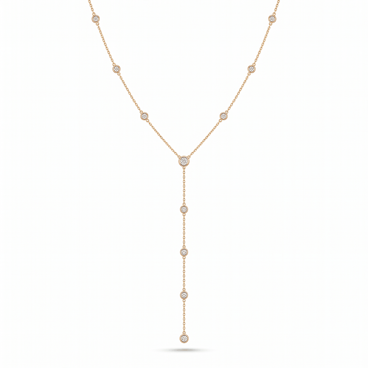 Nova Lariat Necklace - Gold