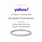 Bee Sparkle Tennis Bracelet