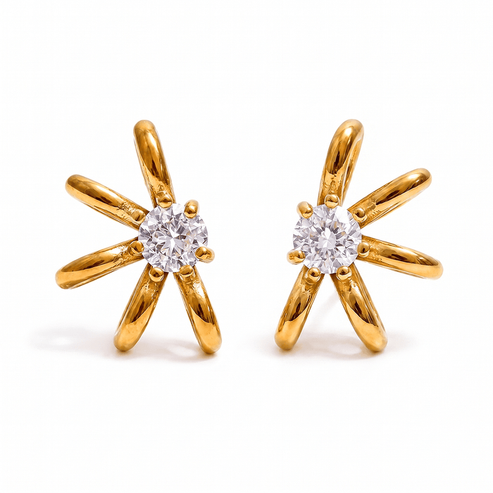 Sunburst Bloom Earrings