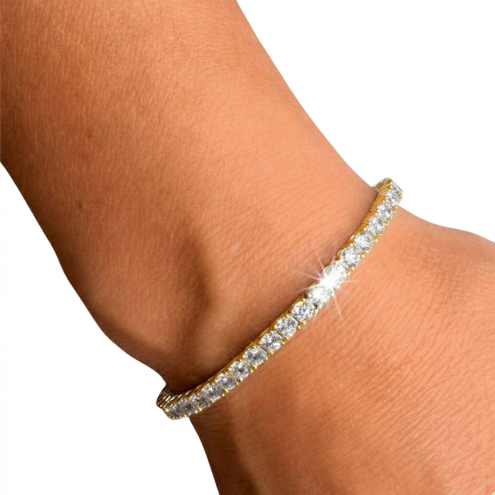 Bee Sparkle Tennis Bracelet