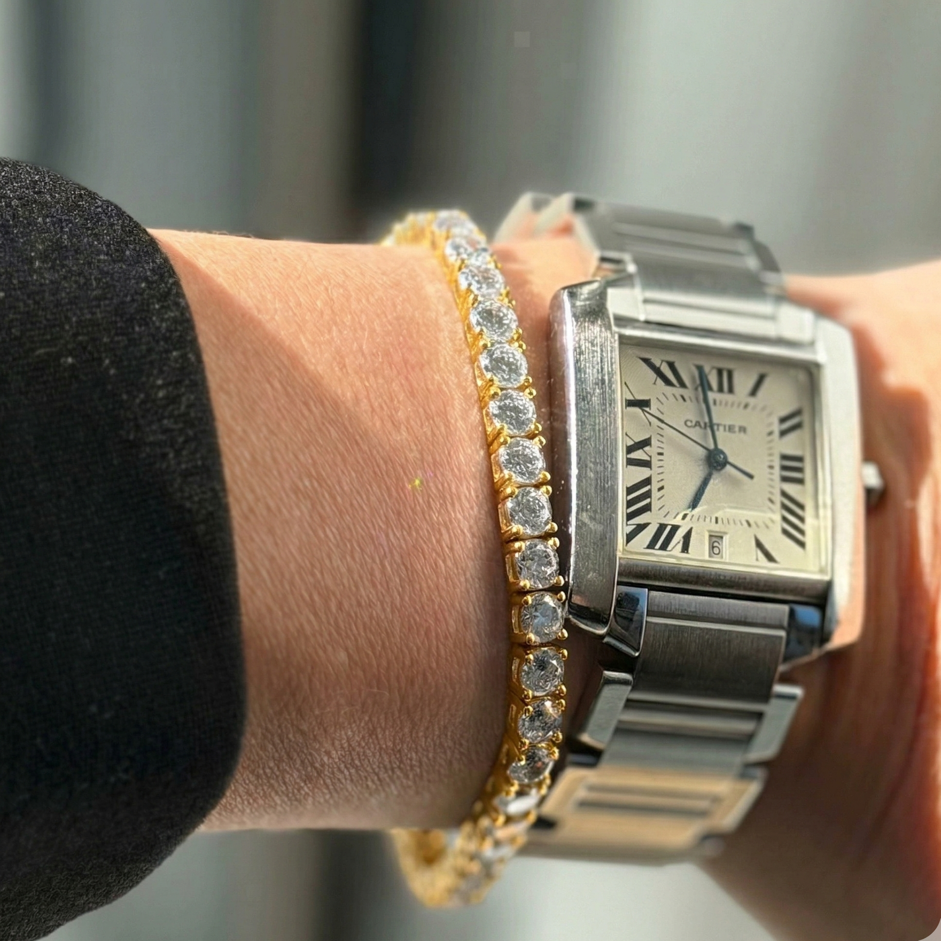 Bee Sparkle Tennis Bracelet