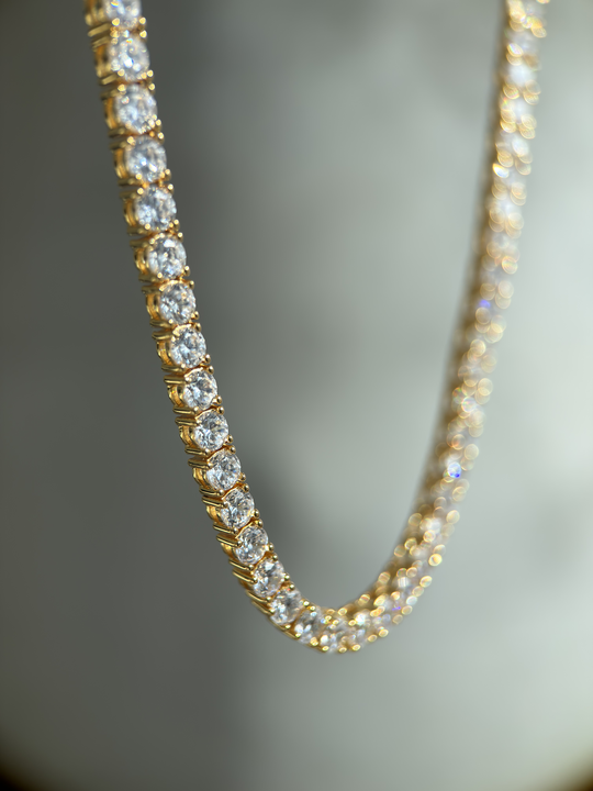 Bee Sparkle Tennis Necklace