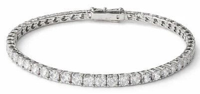 Luxury Bee Sparkle Diamond Tennis Bracelet | SammiBee