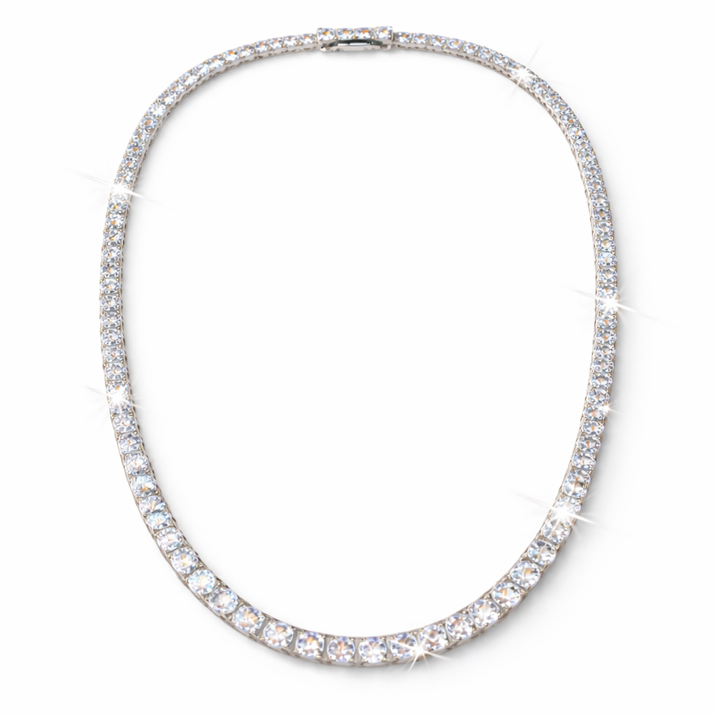 Bee Sparkle Tennis Necklace